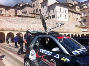 Le 1000 miglia si corrono sul satellite