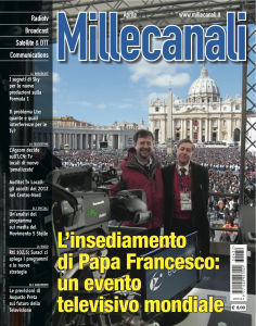 Millecanali L'insediamento di papa Francesco- un evento televisivo mondiale