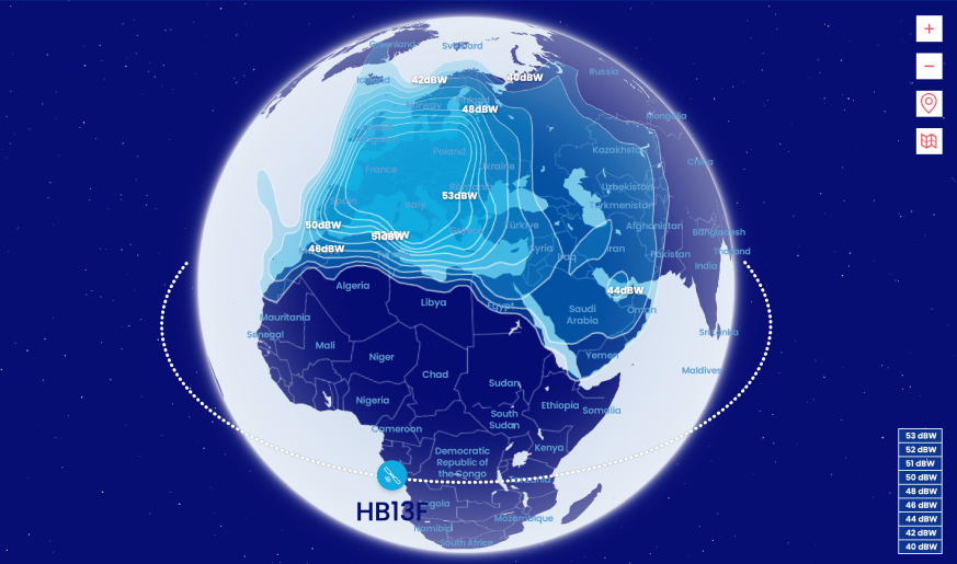 Sample of the Coverage Map