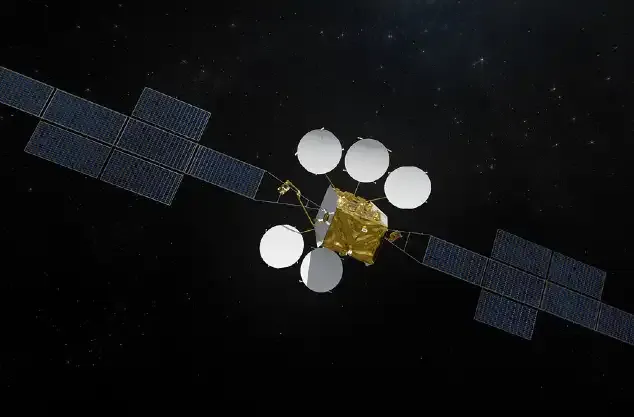 Image showing a Eutelsat Satellite Image showing a Eutelsat Satellite