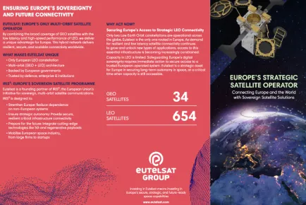 Eutelsat Corporate Brochure Preview Image