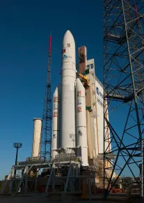 Ariane 5 lista para lanzar el satélite EUTELSAT 21B