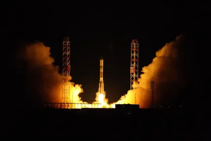 KA-SAT satellite launch