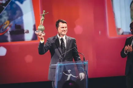 Eurosport ganando en la categoría de deportes en los Premios de Televisión Eutelsat 2014