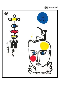Ilustración para Eutelsat por Jean-Charles de Castelbajac