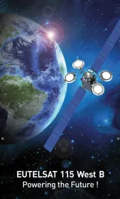Póster del satélite EUTELSAT 115 West B