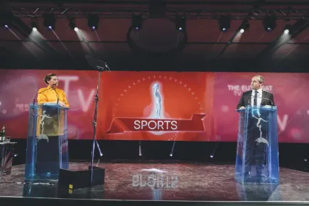 Presentación de la Categoría de Deportes en los Premios Eutelsat TV 2014