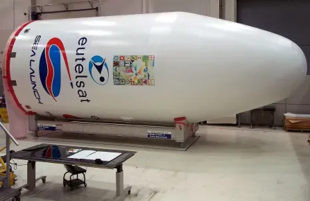 Le carénage de la fusée Zenit-3SL