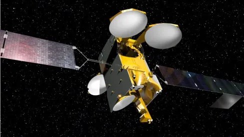 Visualización del satélite EUTELSAT 36C en el espacio