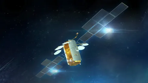 Visualisation of the EUTELSAT 36D satellite