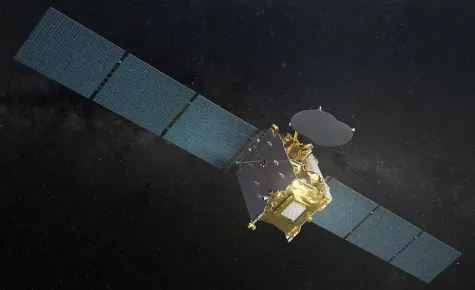 Visualisation of the EUTELSAT QUANTUM satellite