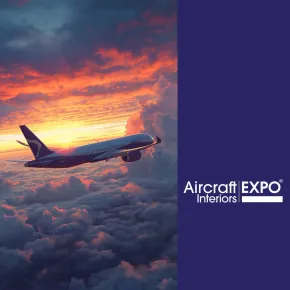 Blog Hero Image showing an aircraft and the AIX 2026 logo