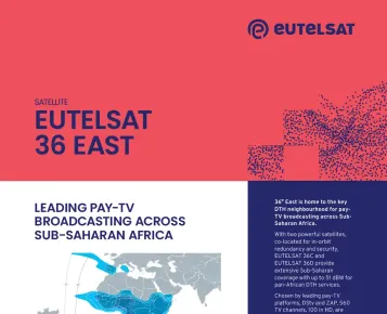 Brochure of Eutelsat 36 East Africa