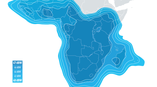 EUTELSAT 16D Ku-band Africa downlink