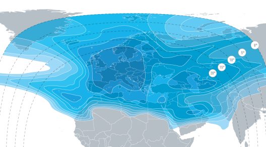 EUTELSAT 16D Ku-band Europe A downlink