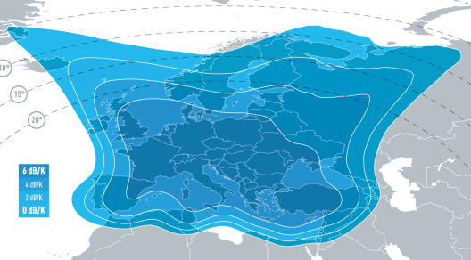 EUTELSAT 16D Ku-band Europe C uplink