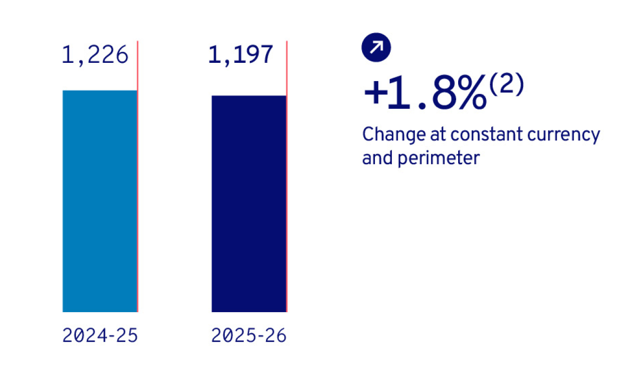 Investor Revenue for the operating verticals EN